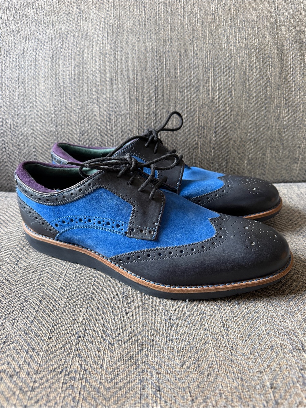 Ted Baker Treey Men’s Multicolored Oxfords Dress Shoes Size:10